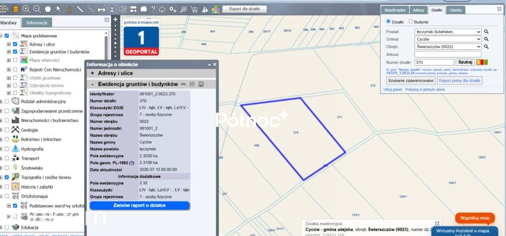 2,32 ha przy granicy Polesia – Świerszczów - zdjęcie 3