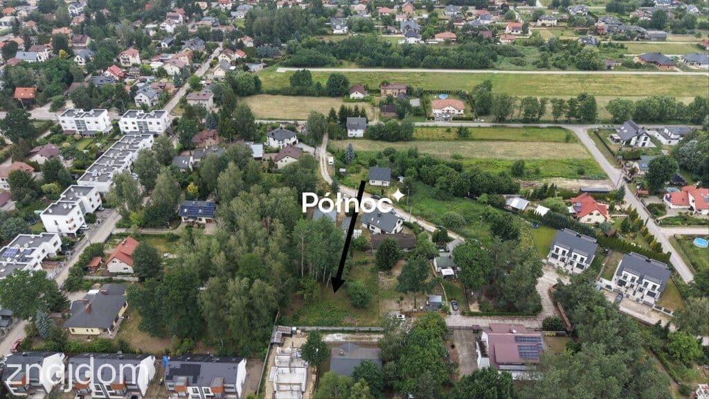 Działka budowlana 950 m² w Sulejówku – ul. Helska
