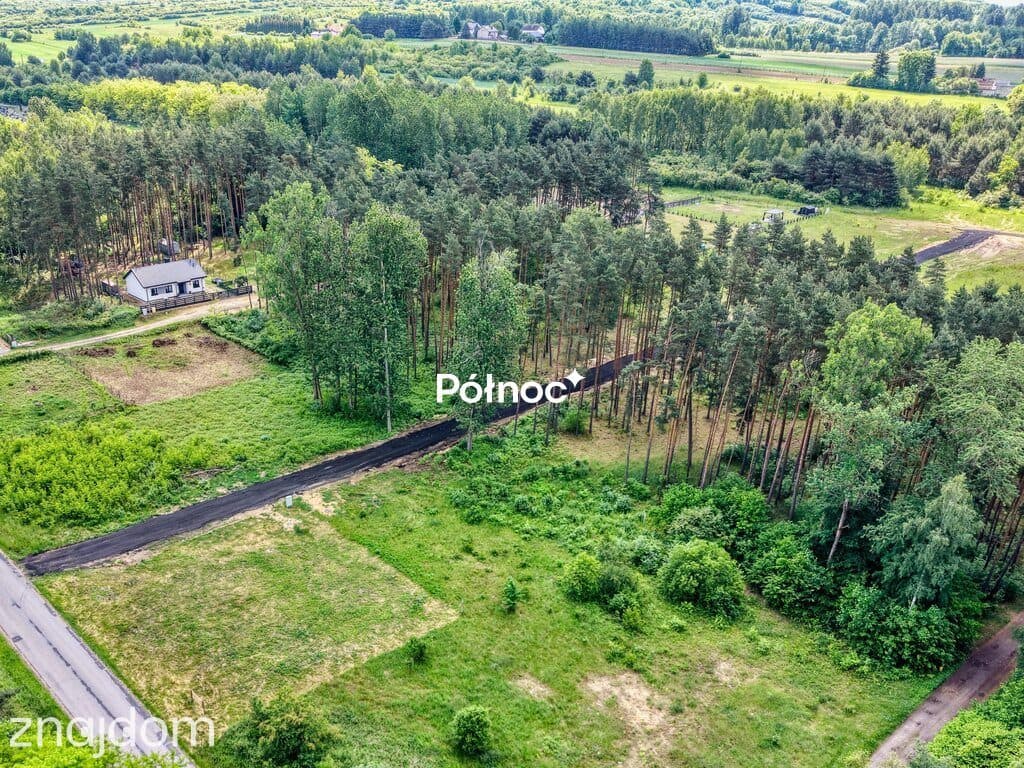 Działka Budowlana – Woda, Prąd, Gaz – Przybynów,