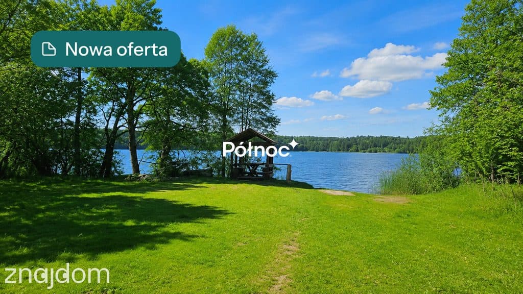Działka nad Jeziorem Tumiany - Mazury
