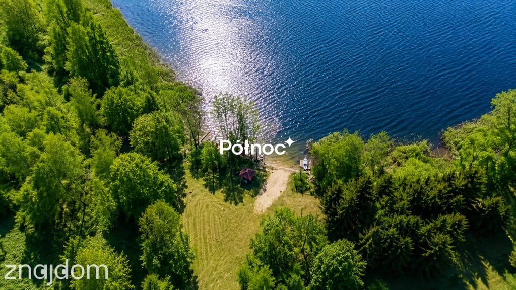 Działka nad Jeziorem Tumiany - Mazury - zdjęcie 2