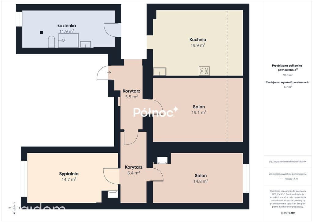 87 m² | 3 pokoje | Gotowe do zamieszkania - zdjęcie 6