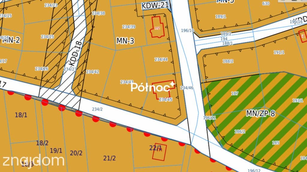 Działka budowlana w Chełmie –1627 m² na ul. Majdan - zdjęcie 3