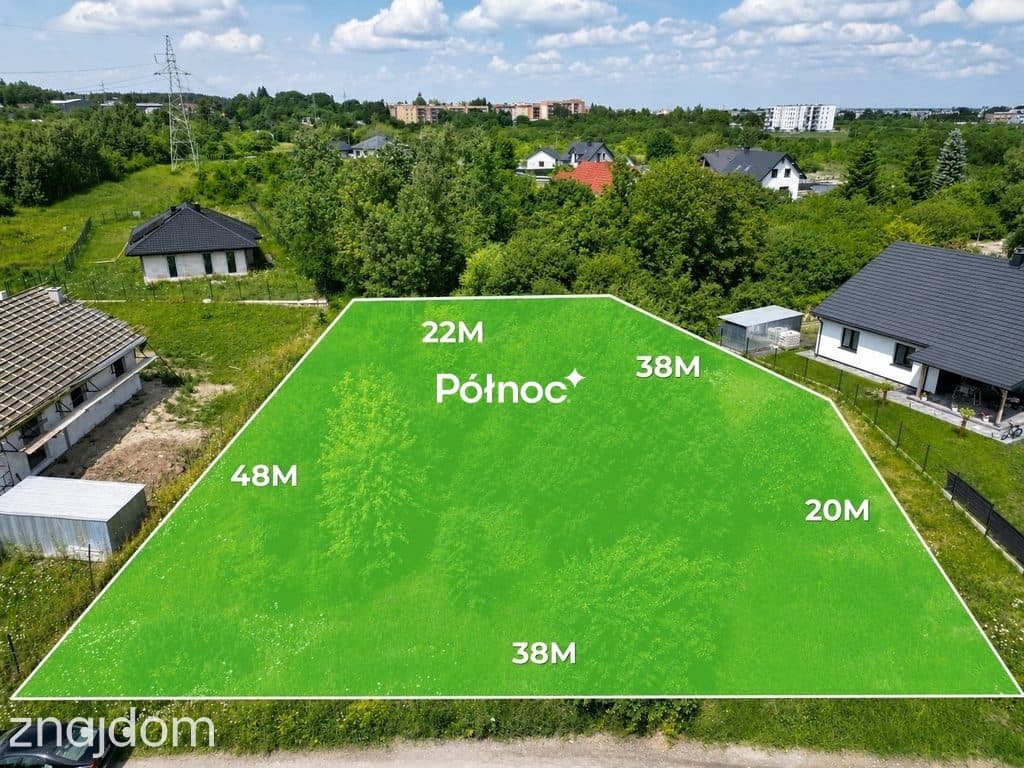 Działka budowlana w Chełmie –1627 m² na ul. Majdan - zdjęcie 2