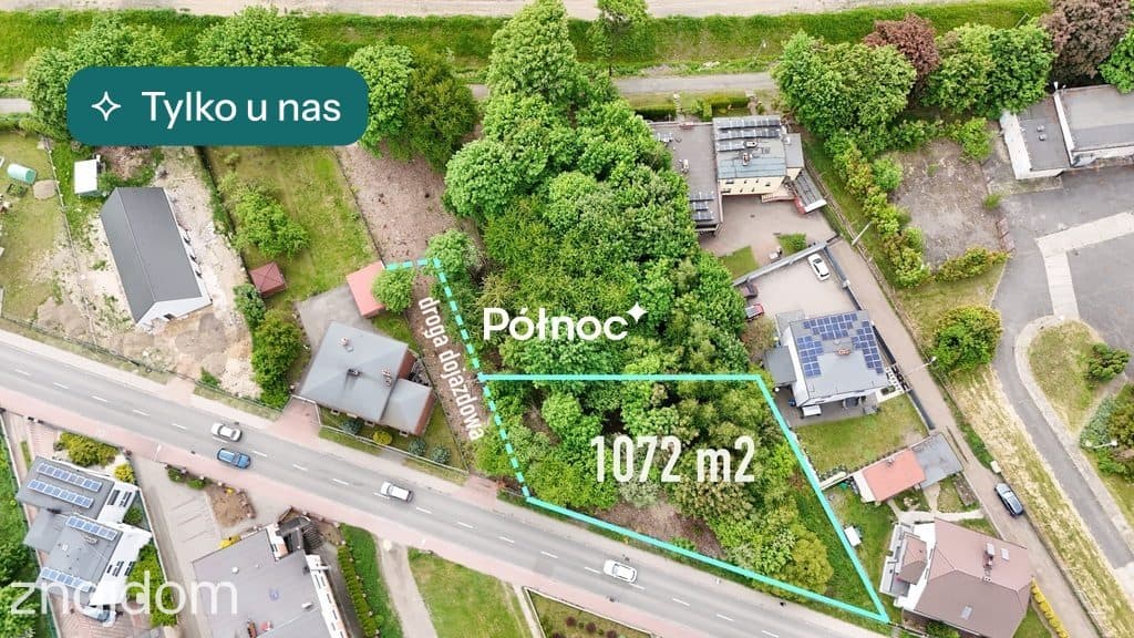 Działka idealna pod zabudowę jednorodzinną