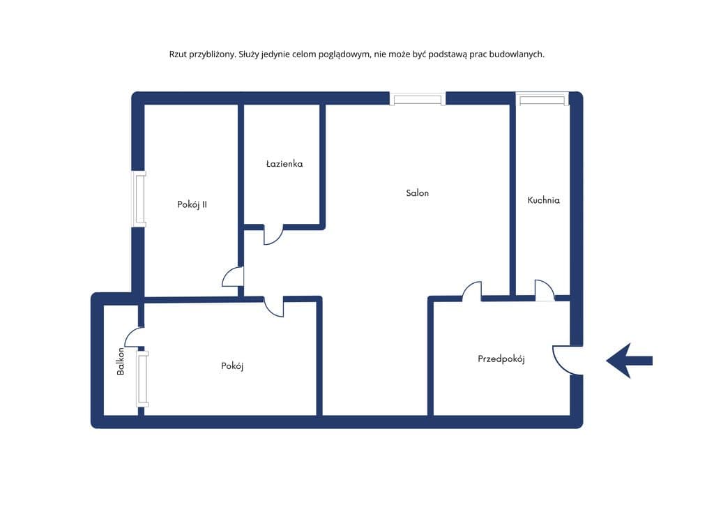 3 pokoje | Widok na Wisłę | Balkon - zdjęcie 10