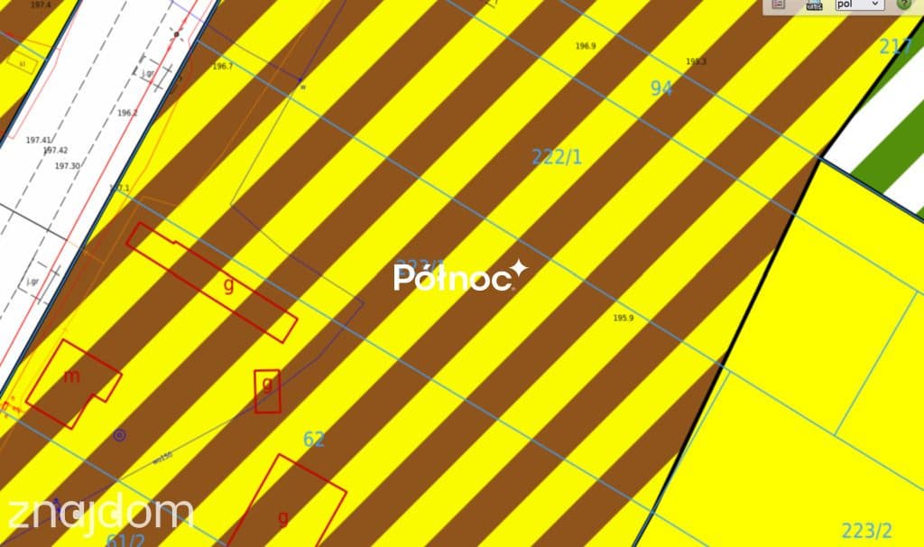 Działka 1826 m² z warunkami zabudowy | Nowosiółki - zdjęcie 7