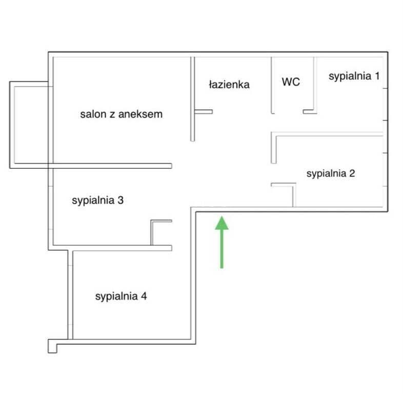 Piękne 4 sypialnie i salon | Wieniawa - 70 m2 - zdjęcie 9