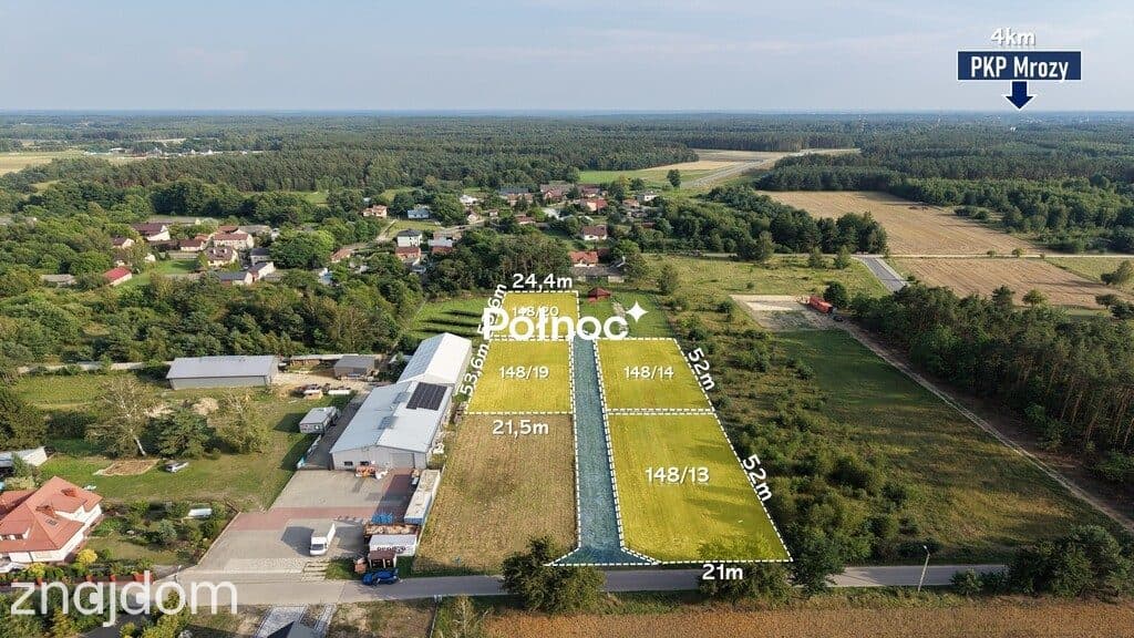 Działka budowlana 1141 m² | Olszewice I MPZP - zdjęcie 2