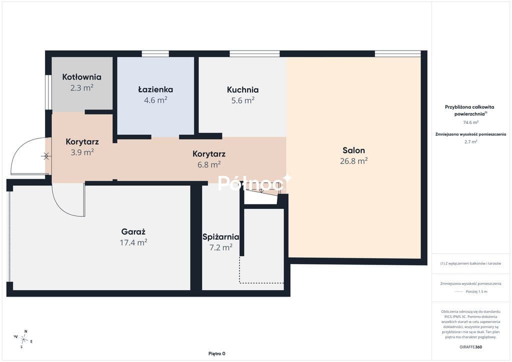 Bliźniak stan Deweloperski | 138m2 | 400m2 działka - zdjęcie 15