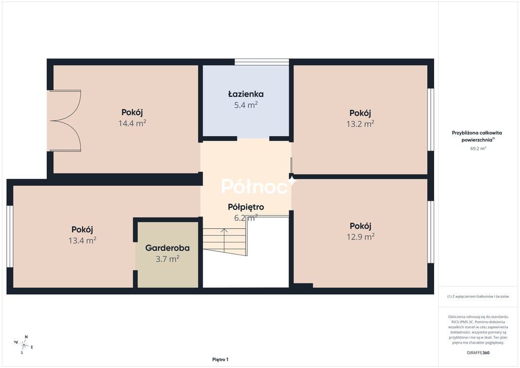 Bliźniak stan Deweloperski | 138m2 | 400m2 działka - zdjęcie 16