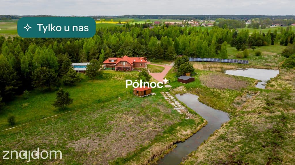 Działka usługowa 3151 m² pod agroturystykę