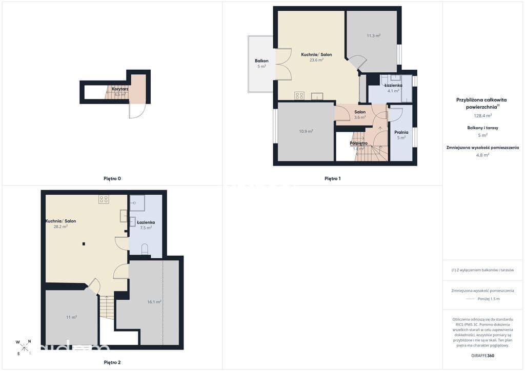 Dwupak inwestycyjny | 120,81 m² | 6 pokoi | ogród - zdjęcie 15