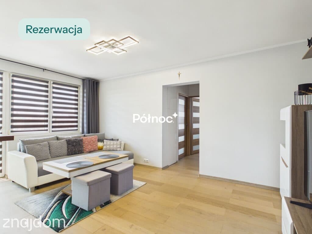 **REZERWACJA***Mieszkanie na sprzedaż 3- pokojowe w Łapach.
