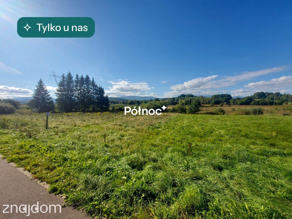 Duży TEREN 1,86ha - 3 działki MPZP - MN