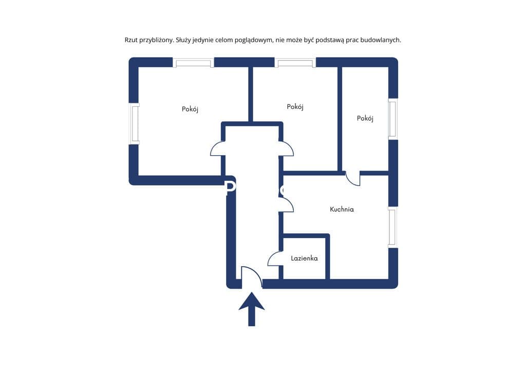47 m² | Parter | 3 pokoje | Puławy - zdjęcie 11