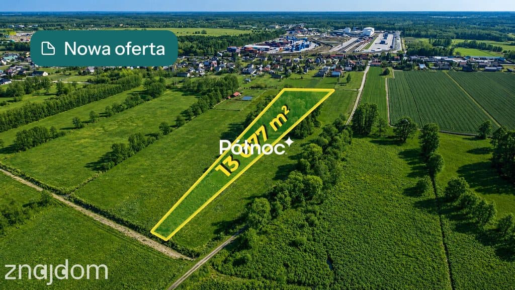 Działka rolno-budowlana Małaszewicze Duże 13 000m2