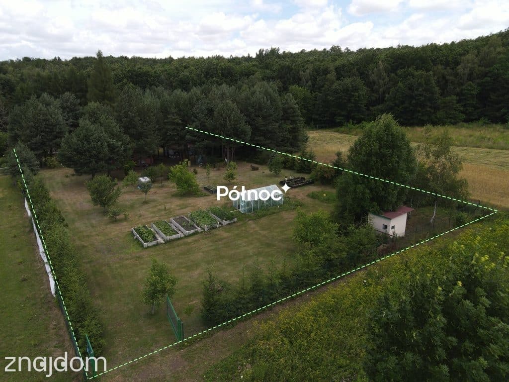 Działka z domkiem holenderskim, okolice Wolbromia - zdjęcie 2