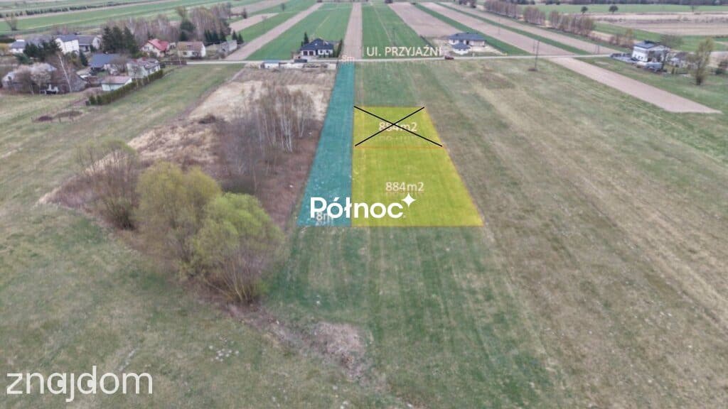 Działki budowlane 884m2 z MPZP – 5 min od węzła S8 - zdjęcie 2
