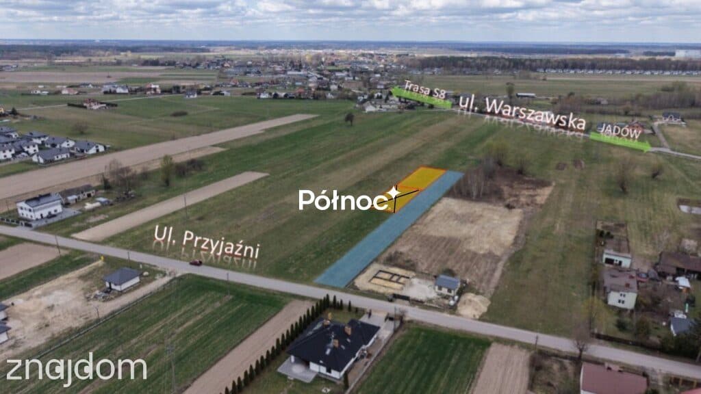 Działki budowlane 884m2 z MPZP – 5 min od węzła S8 - zdjęcie 5