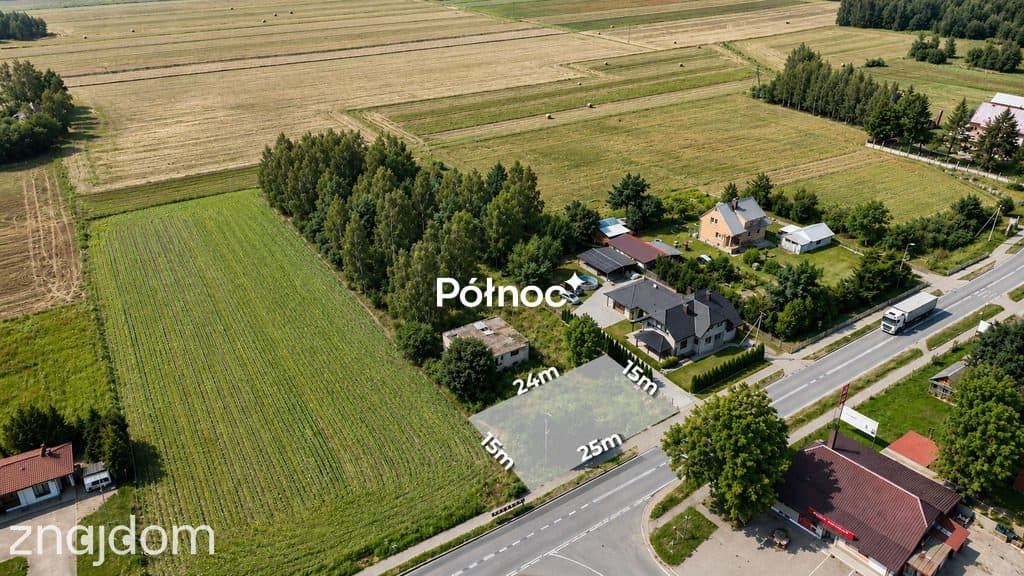 Dwie działki budowlano-rolne – 5557 m² Dubów - zdjęcie 5