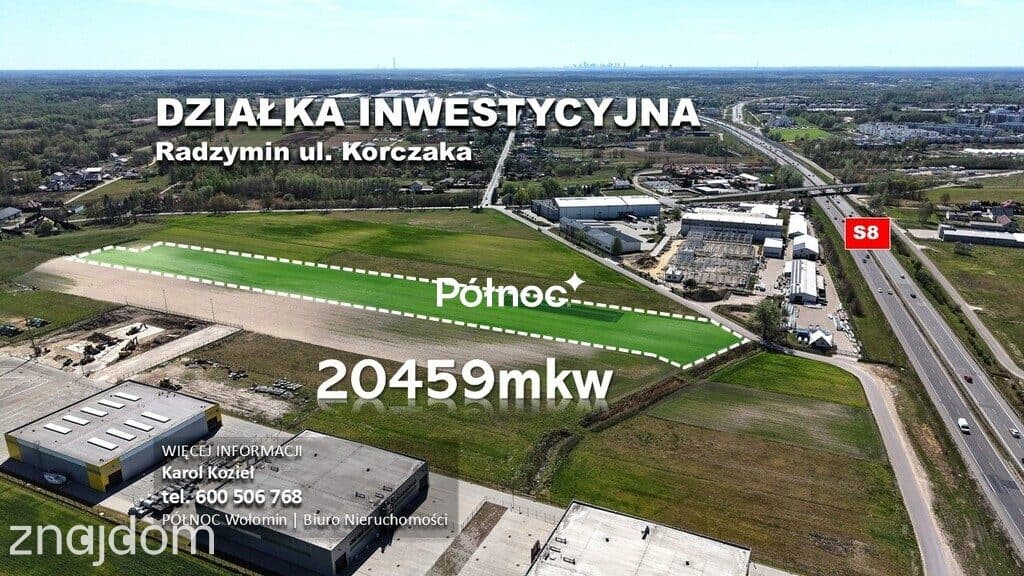 Działka przemysłowo-usługowa | 20459 m² | S8 - 2km - zdjęcie 3