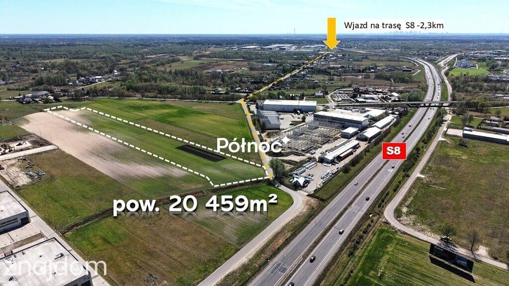 Działka przemysłowo-usługowa | 20459 m² | S8 - 2km - zdjęcie 11