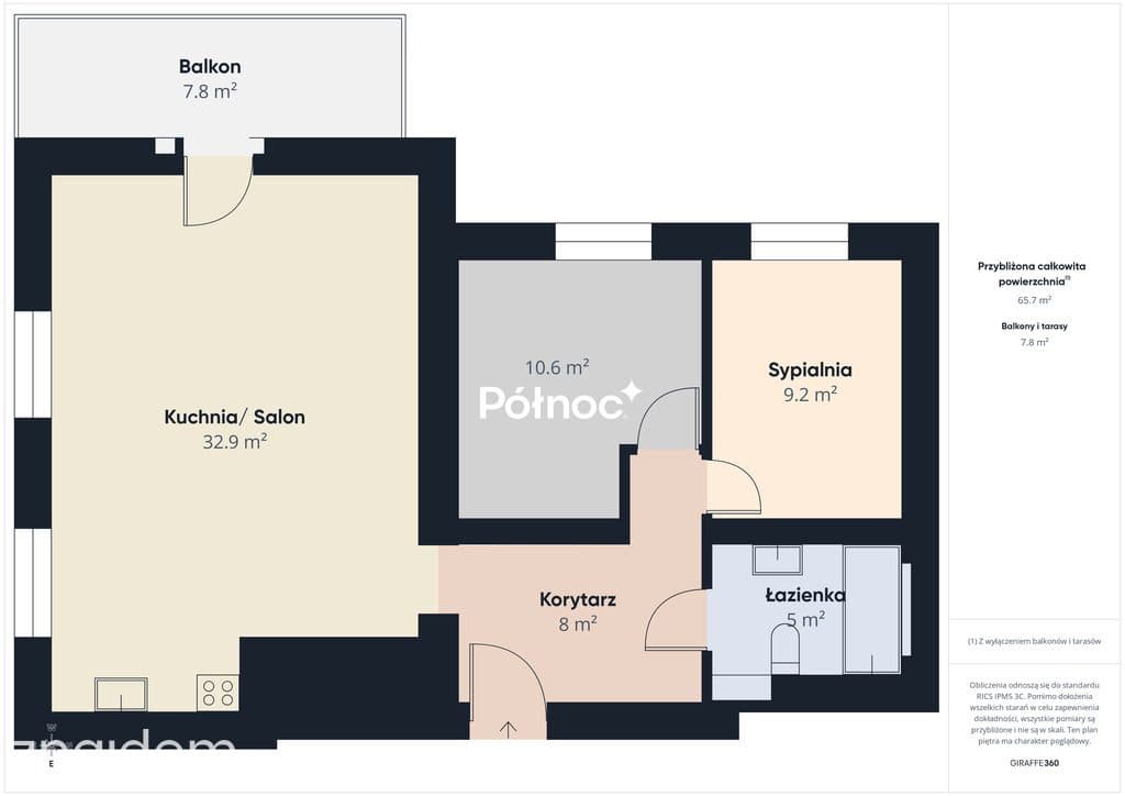 Mieszkanie, 3 pokoje, balkon, winda, parking - zdjęcie 17