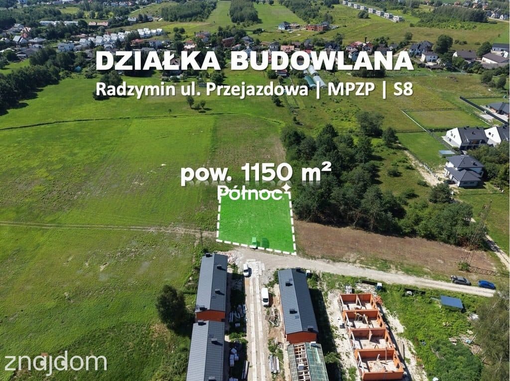 Działka 1150 m² pod dom lub niewielką inwestycję - zdjęcie 5