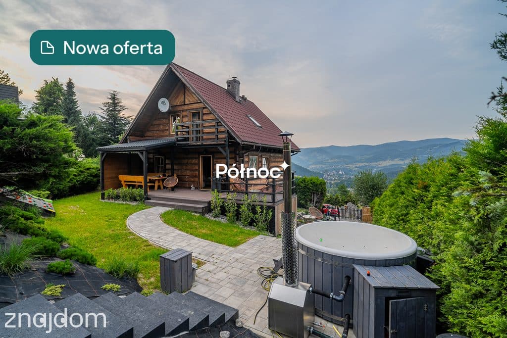 Dom z bala z widokiem na góry | Piwniczna Zdrój