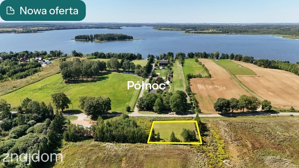Sędki działka budowlana w pobliżu j. Selmęt Wielki