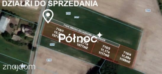 Działki budowlane na sprzedaż–Barczew, gm.Brzeźnio