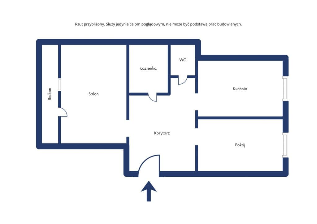 Mieszkanie 52,7 m² | 1. piętro | Chełm, Zachód - zdjęcie 15