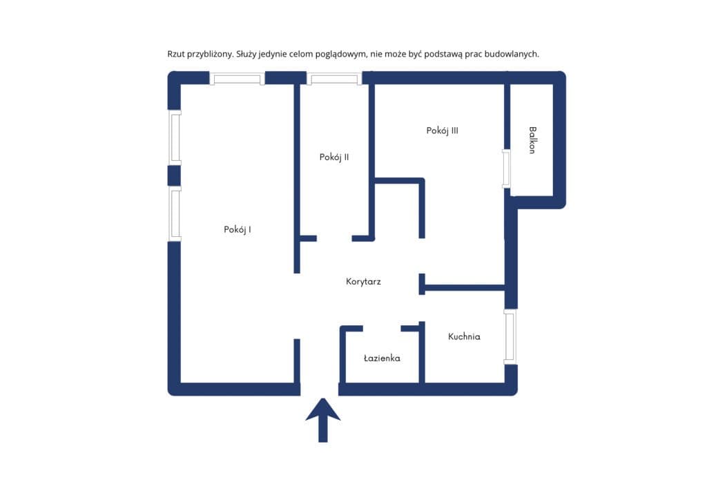 64 m² | 3 pokoje | Balkon | Peowiaków Zamość - zdjęcie 13
