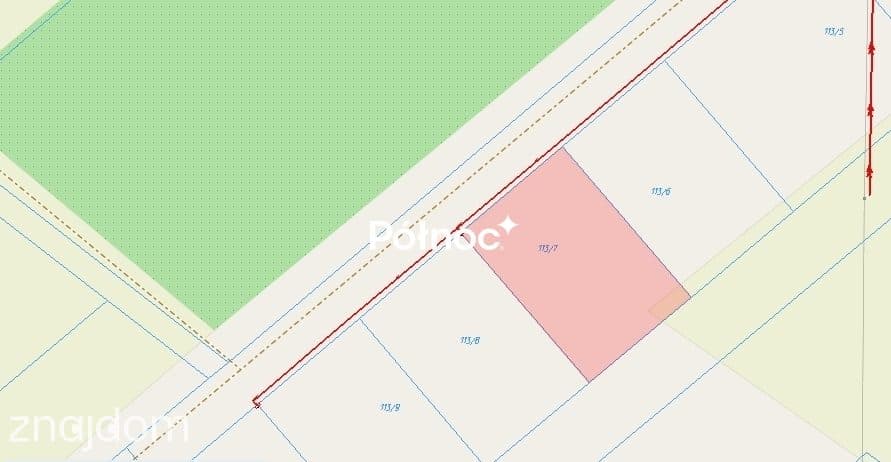 Działka budowlana 1004 m² | Janów Podlaski - zdjęcie 7