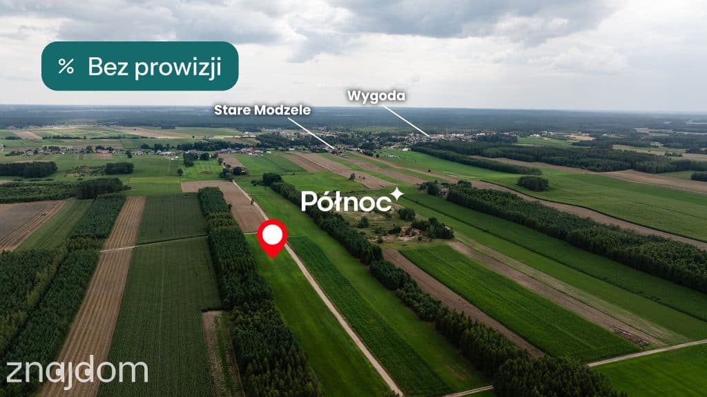 Działki z warunkami zabudowy w Starych Modzelach!