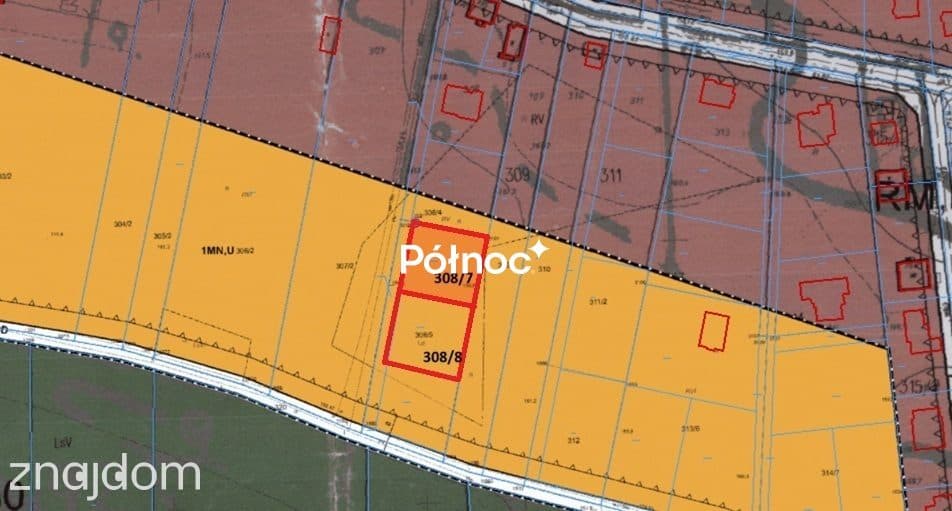 2 działki z MPZP 822m2 i 814m2– Łazy, gm. Łuków - zdjęcie 7