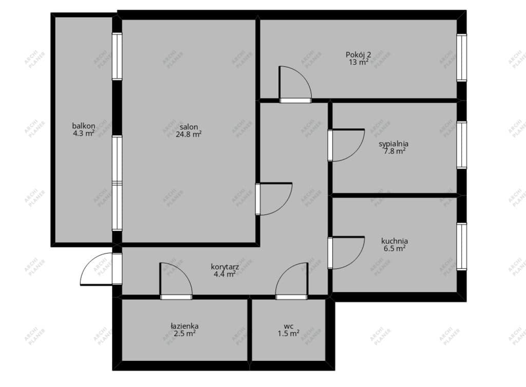 Skierniewice, 3 pokoje, Widok - zdjęcie 9