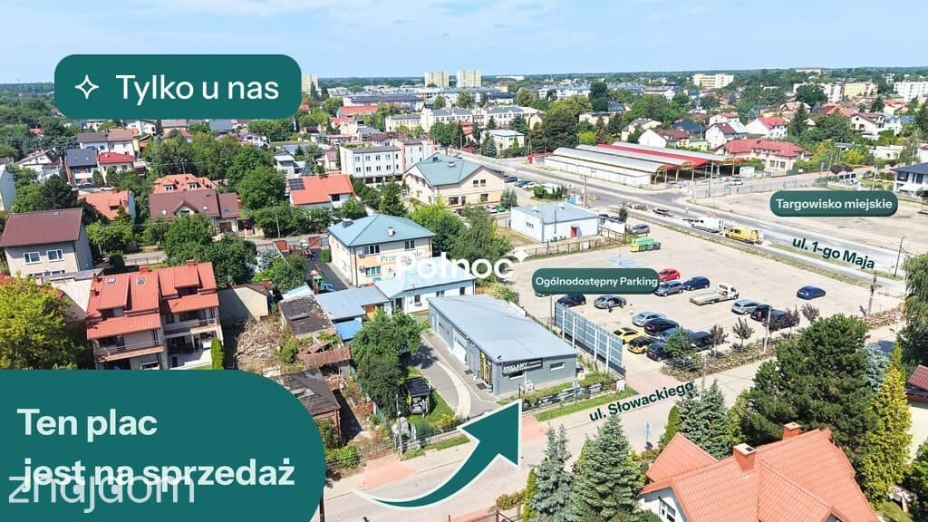 Działka inwestycyjna | DW634 | Wołomin, 1-go Maja