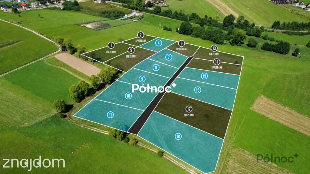 Działka budowlana 1364 m² – Falsztyn - zdjęcie 2