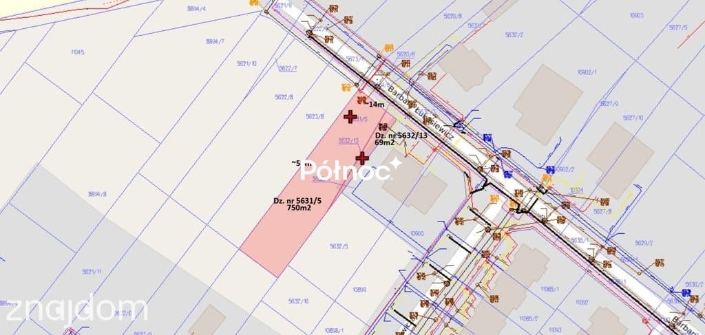 DZIAŁKA 819m² – ŁUKÓW, UL. BARBARY ŁUKASIEWICZ - zdjęcie 4