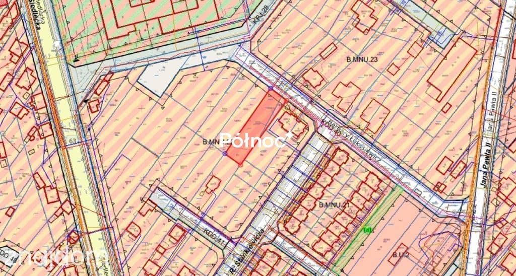 DZIAŁKA 819m² – ŁUKÓW, UL. BARBARY ŁUKASIEWICZ - zdjęcie 5
