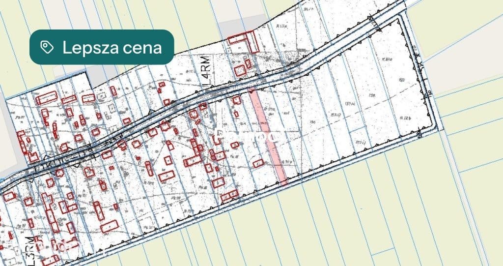 Działka 1780m² I MPZP I POPŁAWY, gm. Stara Kornica