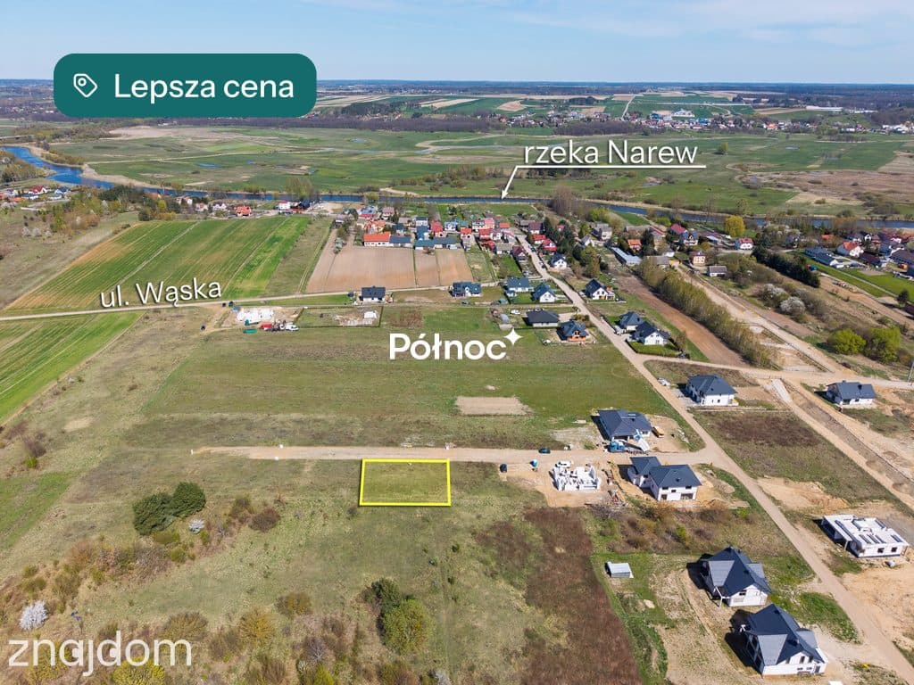 Działka budowlana przy ul. Wąskiej w Łomży!!