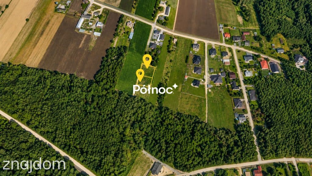 2 działki z MPZP 822m2 i 814m2– Łazy, gm. Łuków - zdjęcie 2