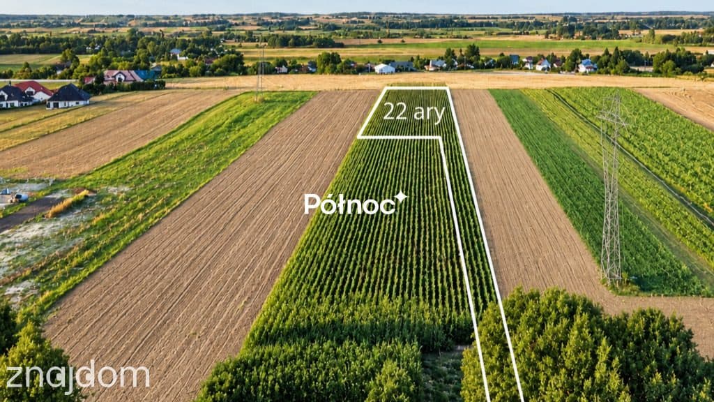 Działka budowlana koło Zamościa - zdjęcie 4