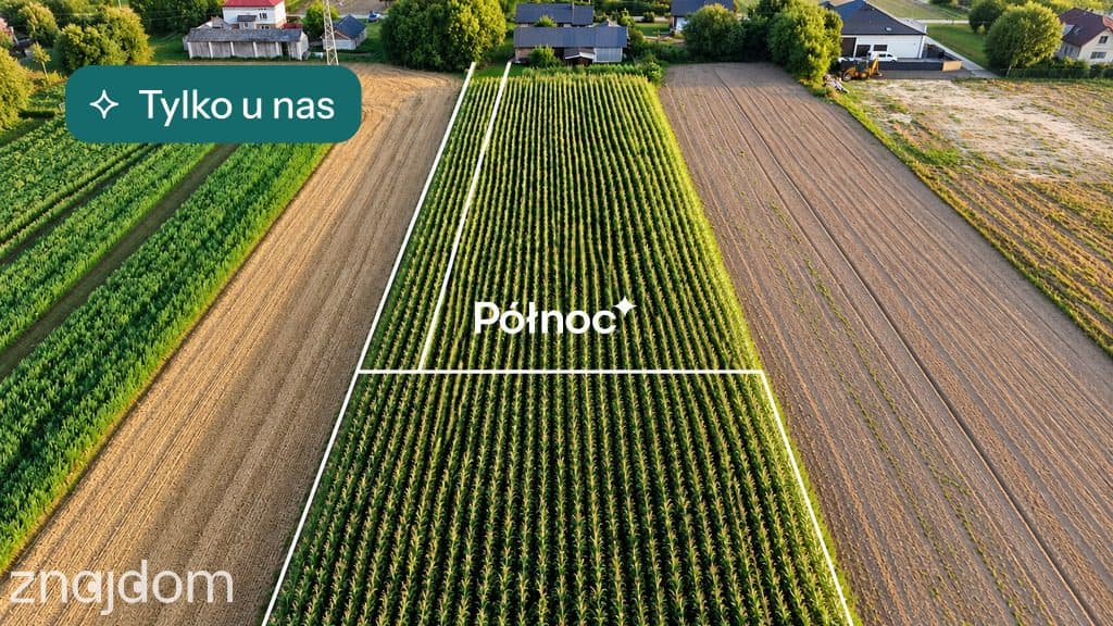 Działka budowlana koło Zamościa