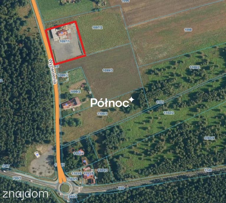 UTWARDZONY TEREN INWESTYCYJNY 4500 m²