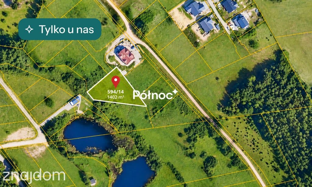 Kielno | 1402 m² pod dom