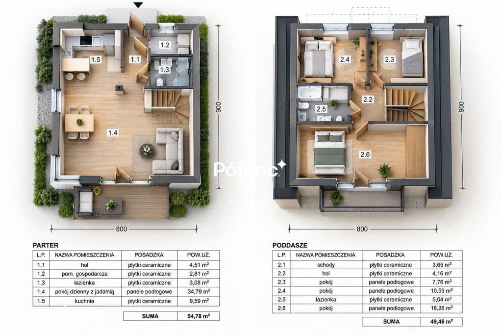 NOWY DOM 96,72 m² | DZIAŁKA | BLISKO KRAKOWA - zdjęcie 4